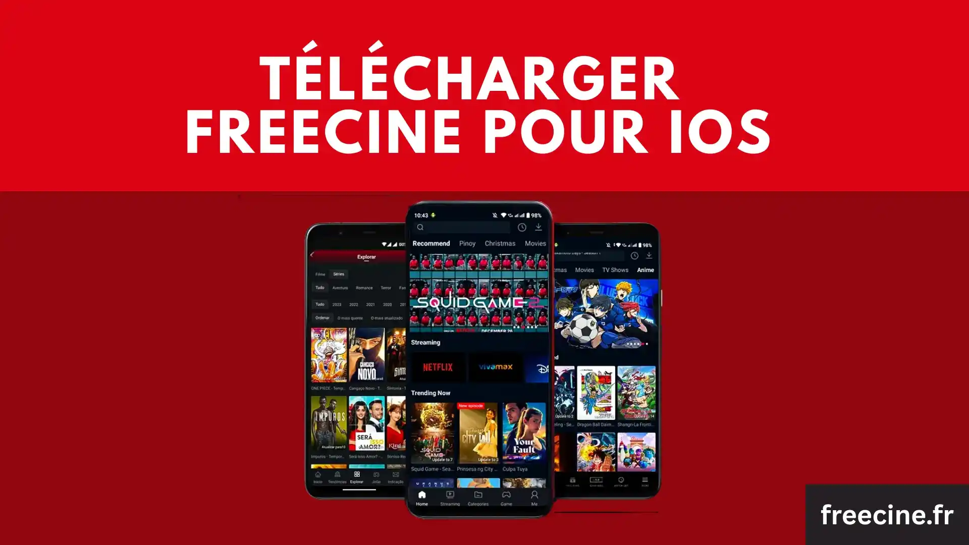 FreeCine pour iOS
